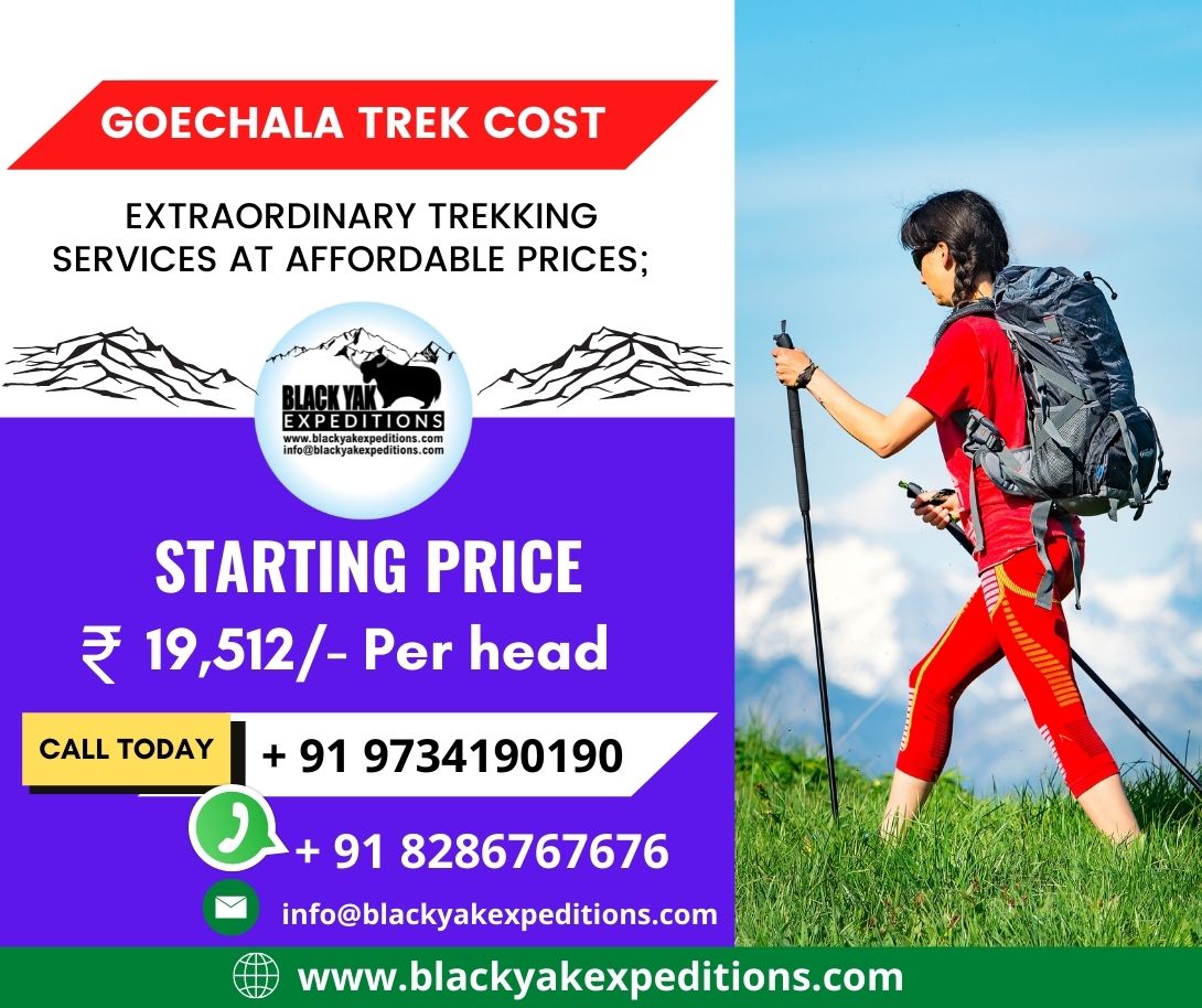 goechala trek guide cost